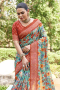 digital print sarees