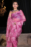 Digital Print Saree Magenta Pink Digital Printed Saree saree online