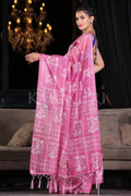 Digital Print Saree Magenta Pink Digital Printed Saree saree online