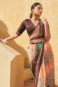 digital print saree