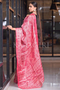 Digital Print Saree Strawberry Pink Digital Print Saree saree online