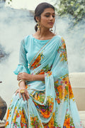 georgette saree