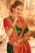 wedding kanjivaram saree 