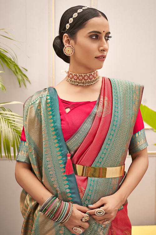 Buy Red Sarees for Women by Karagiri Online | Ajio.com