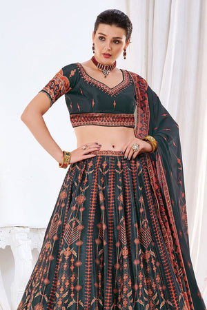 Buy Satin Casual Wear Lehenga Skirts for Women Online in India - Indya