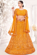 yellow lehenga choli