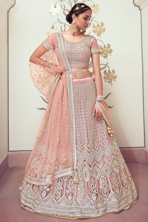 Dusty Pink Lehenga Choli