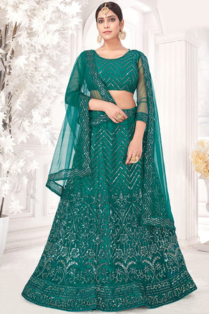 Jade Green Lehenga Choli