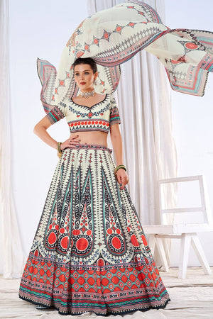 Buy Aahvan Designs Riyasat Part Wear Lehenga Choli Dupatta 202 - Eclothing