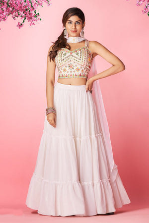 Snow White Lehenga Choli