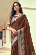 linen saree online 