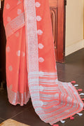 linen saree online