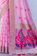 linen saree online