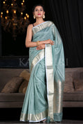 linen saree