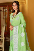 linen saree