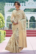 linen saree