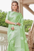 linen saree