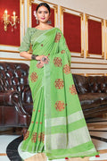 linen saree online