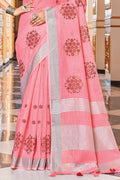 linen saree