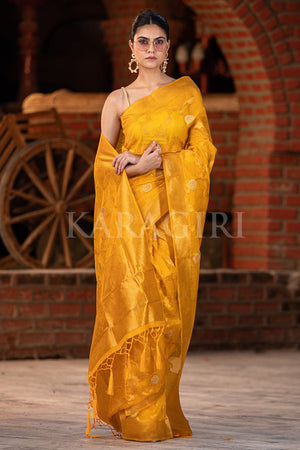 Sarees For Haldi Function | 3d-mon.com