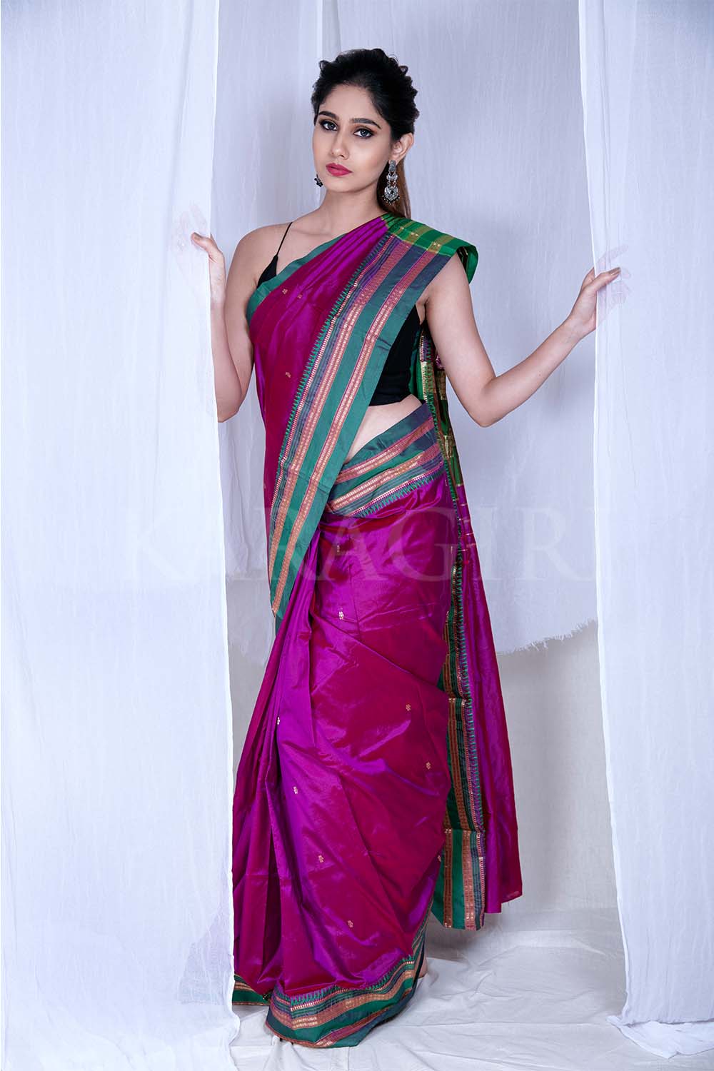 Buy Latest Narayanpet Pure Silk Sarees, Plain Narayanpet Sarees, Butta  Design Narayanpet Sarees Online – Page 6 – Uppadasarees.in