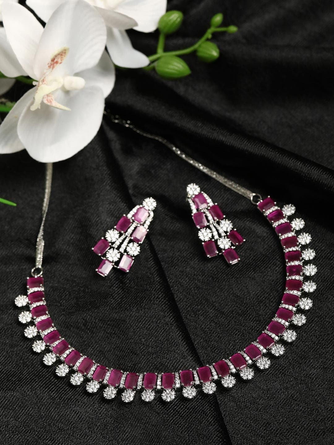 Pink Diamond Necklace