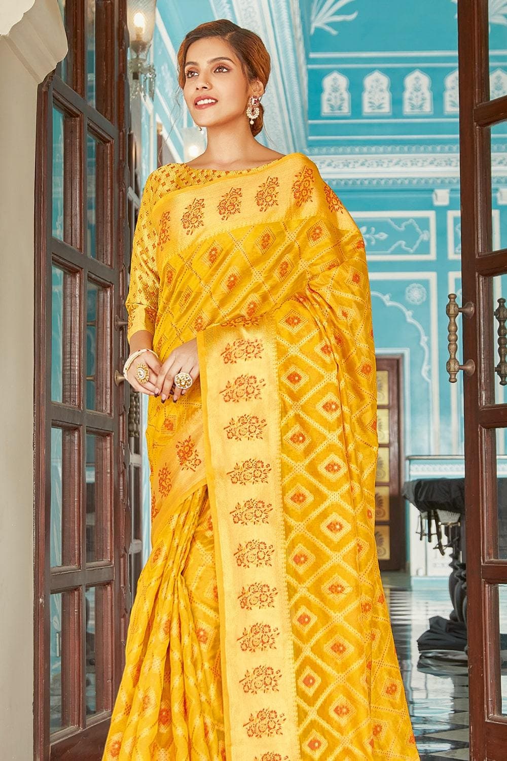 Buy kanjivaram saree online By Karagiri | ON SALE | Festive Sale – Tagged  