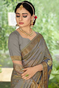 organza saree