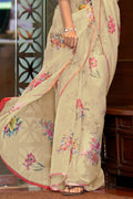 organza saree online