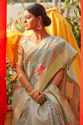 organza saree