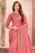 organza silk saree