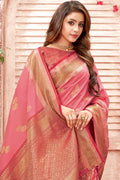 organza saree