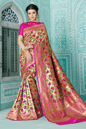 Shop Paithani Silk Sarees Collection Online