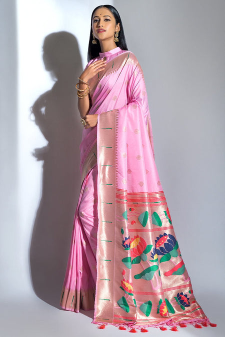 Shop Paithani Silk Sarees Collection Online in India - Karagiri