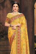 Patola Saree True Yellow Patola Saree saree online