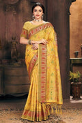 Patola Saree True Yellow Patola Saree saree online