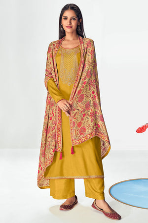 Dandelion Yellow Salwar Suit