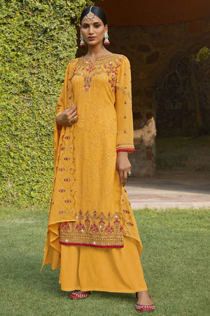 Dandelion Yellow Salwar Suit