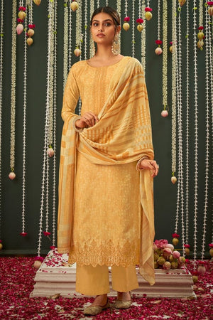 Dandelion Yellow Salwar Suit