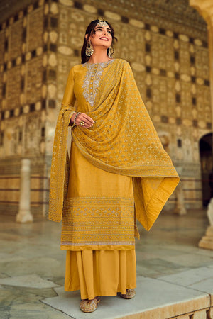 Lily Yellow Salwar Suit