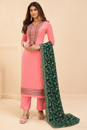 Rouge Pink Salwar Suit