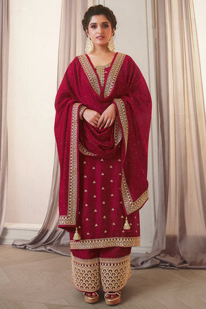 Ruby Pink Salwar Suit