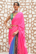 bollywood satin silk saree