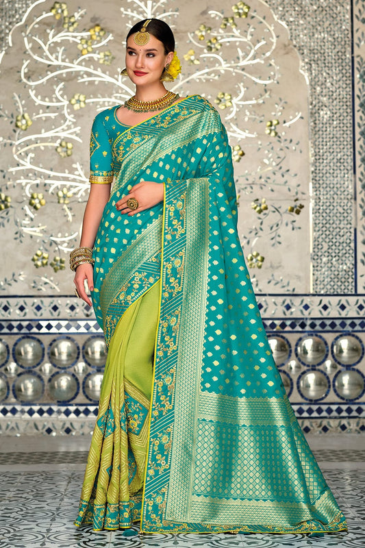 Buy Green Silk Saree online-Karagiri – Karagiri Global