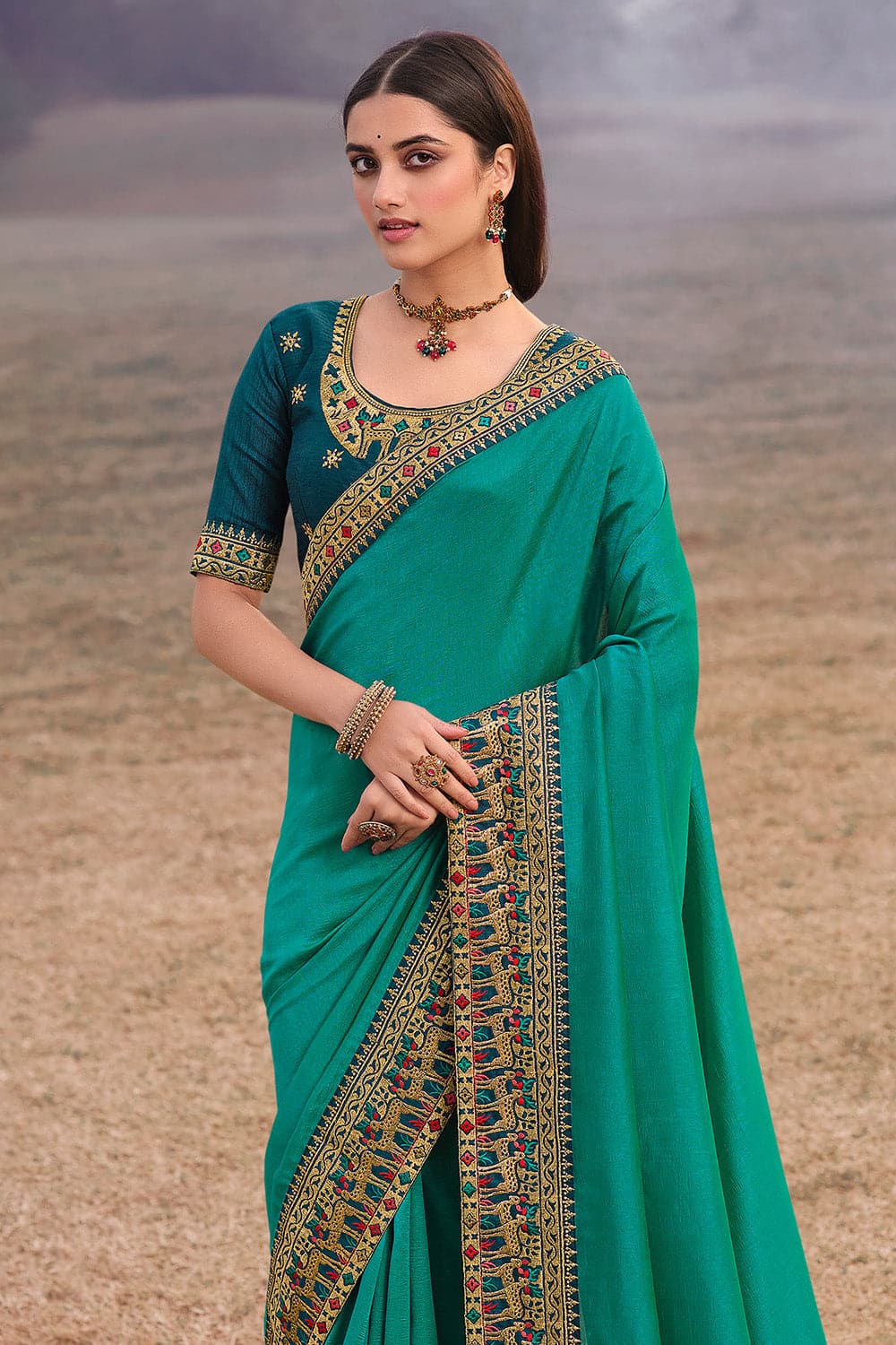 Buy Morpankhi Colour Saree for Women Online from India's Luxury Designers  2024