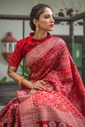 tussar silk saree